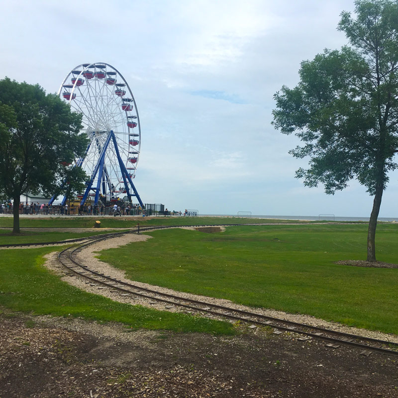 Bay Beach Amusement Park in Greenbay - ferris wheel